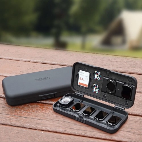Mini lens filters storage - filters, box